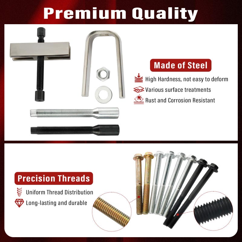 BTSHUB Steering Wheel Puller Compressor Remover Set and Lock Plate Compressor Removal Tool Kit - Image 3
